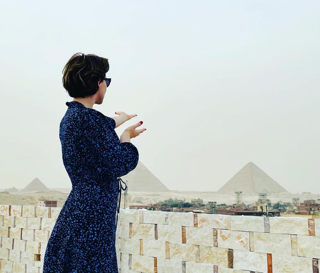 Golden Mask Pyramids Inn Kafret el-Gabal المظهر الخارجي الصورة