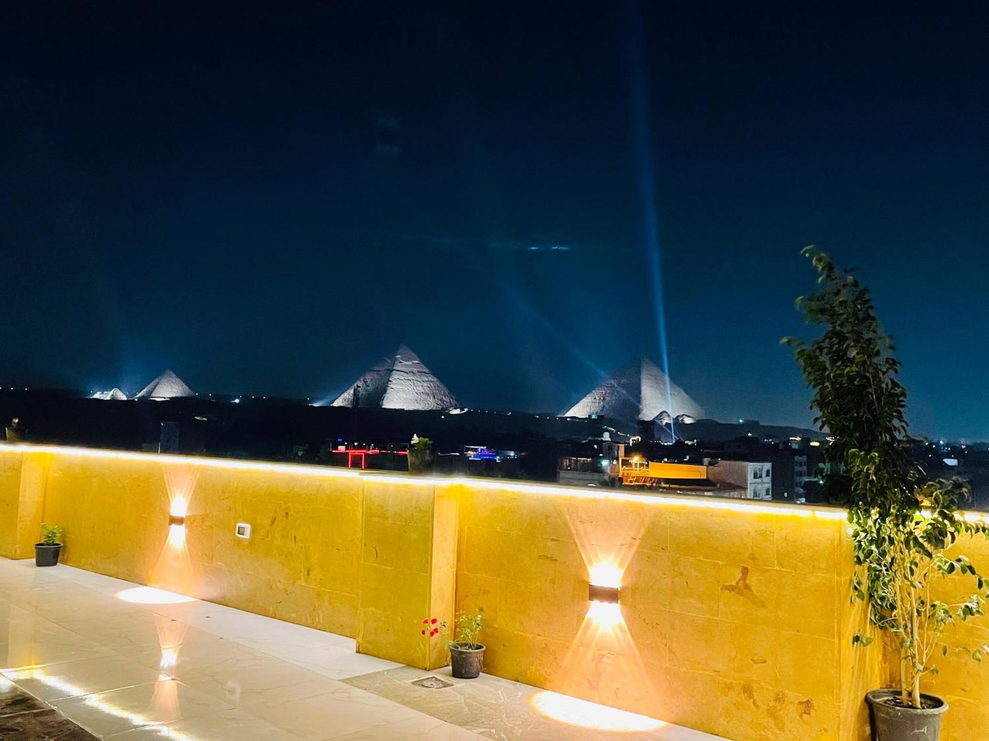Golden Mask Pyramids Inn Kafret el-Gabal المظهر الخارجي الصورة