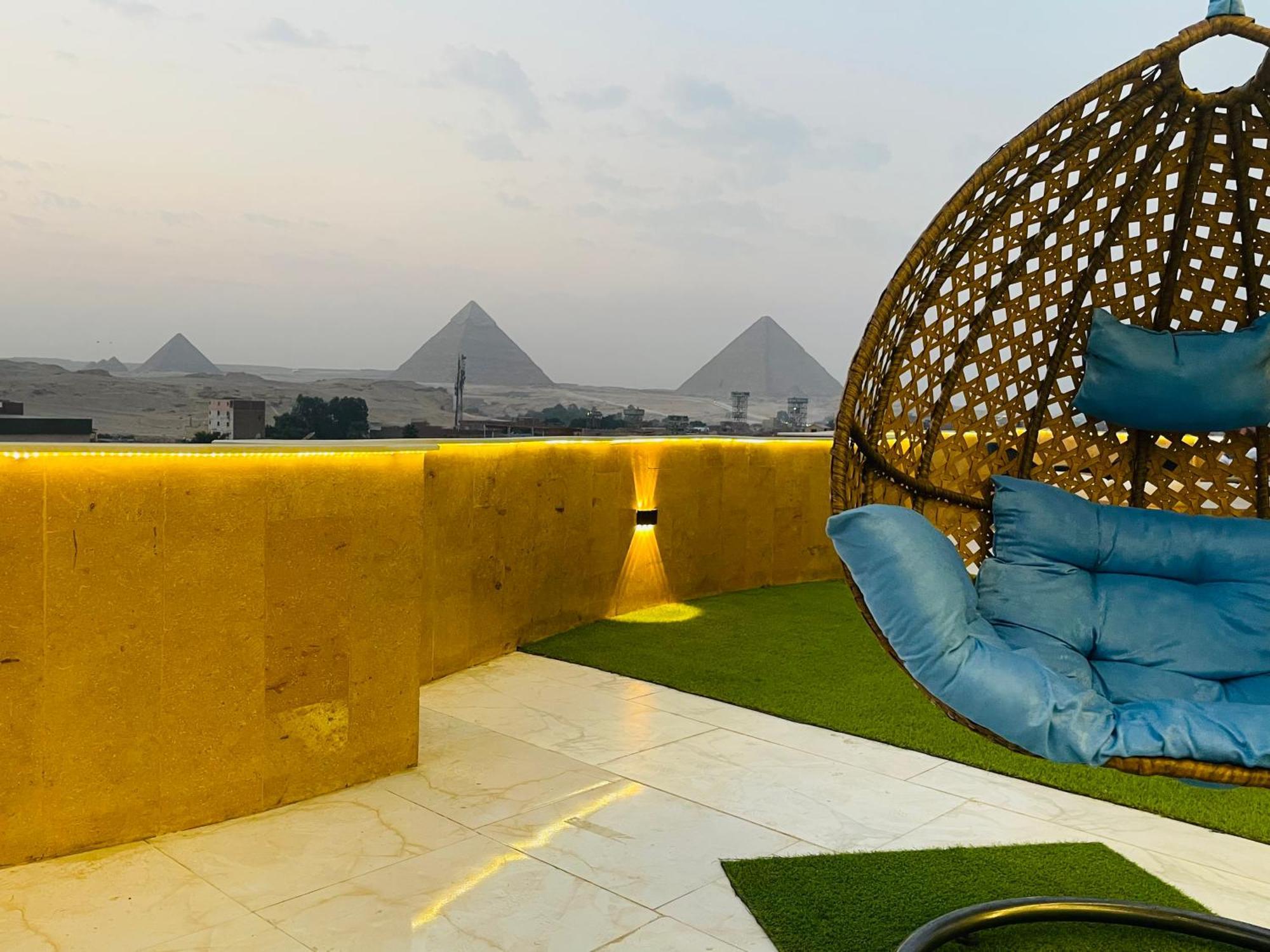 Golden Mask Pyramids Inn Kafret el-Gabal المظهر الخارجي الصورة