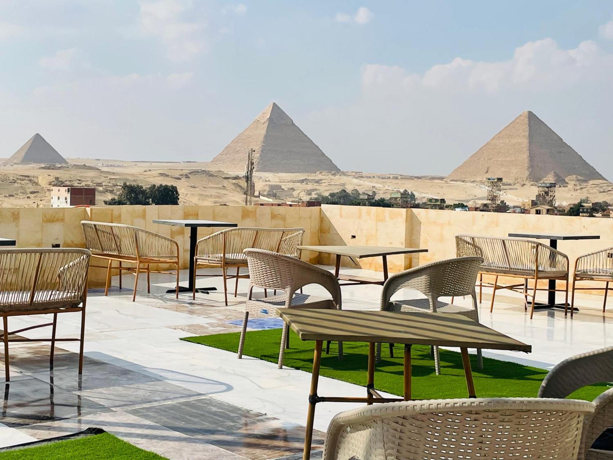 Golden Mask Pyramids Inn Kafret el-Gabal المظهر الخارجي الصورة