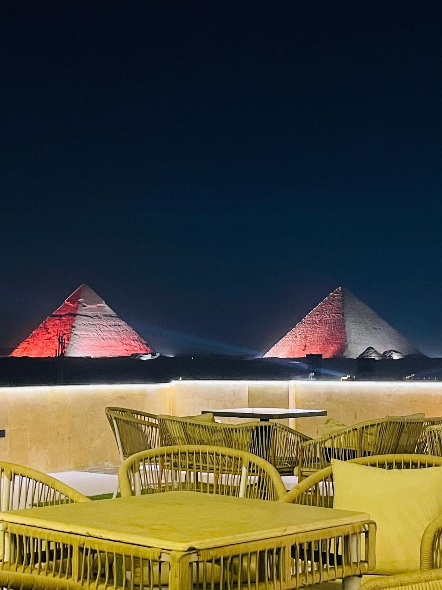 Golden Mask Pyramids Inn Kafret el-Gabal المظهر الخارجي الصورة