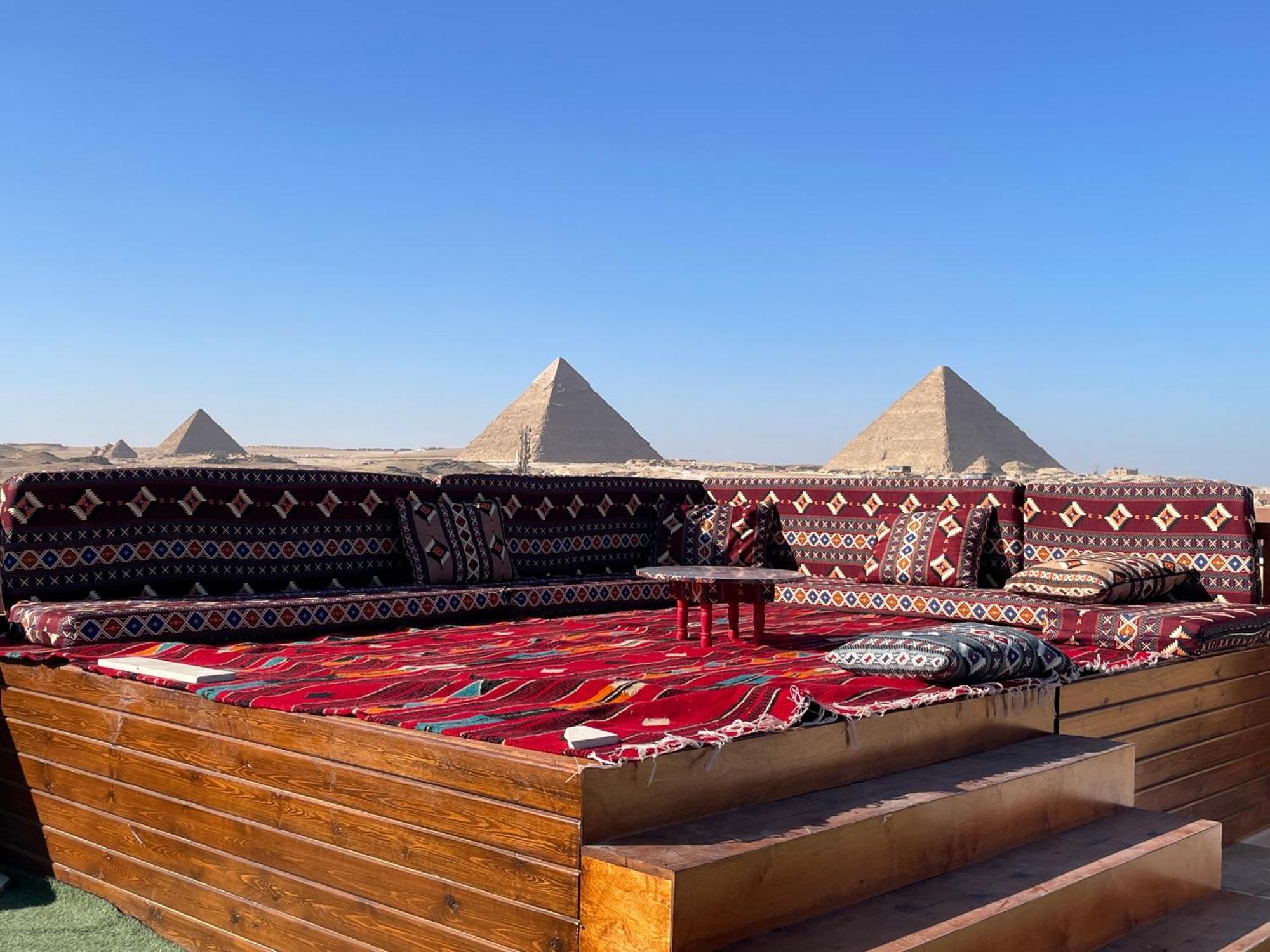 Golden Mask Pyramids Inn Kafret el-Gabal المظهر الخارجي الصورة