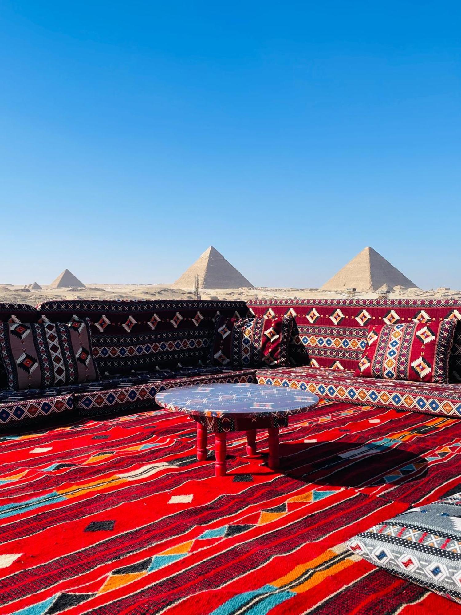 Golden Mask Pyramids Inn Kafret el-Gabal المظهر الخارجي الصورة